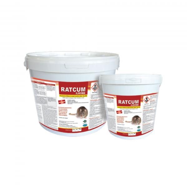 RATCUM 0.005 BB 5Kg Block 10g - Ποντικοφάρμακο/Τρωκτικοκτόνο