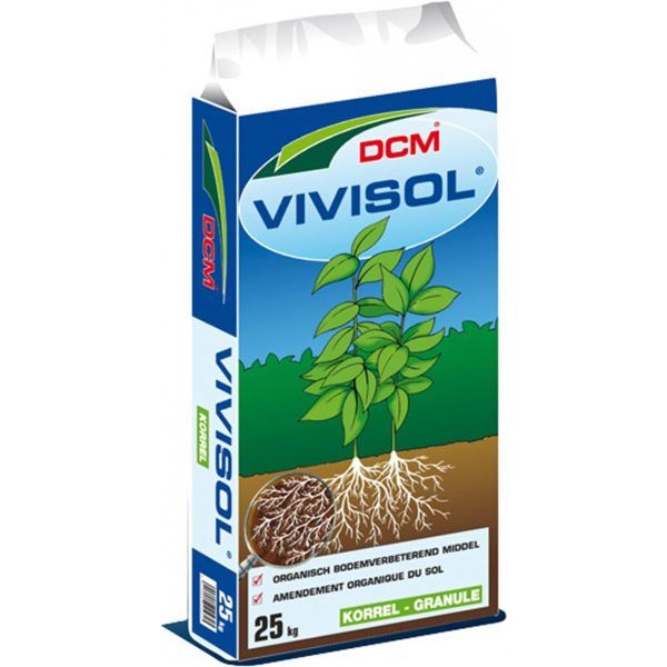 DCM VIVISOL 60% Οργανική Ουσία 25Κg – Βιολογικό Λίπασμα που εμπλουτίζει το έδαφος με μικροοργανισμούς