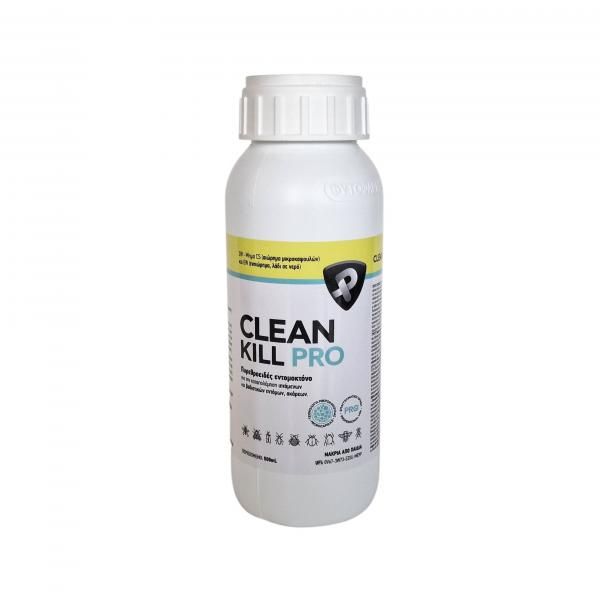 Clean Kill Pro 500mL - Eντομοκτόνο/Aκαρεοκτόνο για την καταπολέμηση βαδιστικών και ιπτάμενων αρθροπόδων