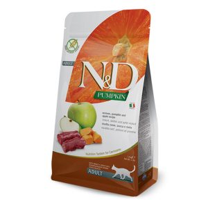 N&D Cat Venison, Pumpkin & Apple Adult 1,5kg