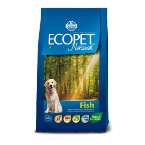 Ecopet Natural Fish Medium 12kg +2kg ΔΩΡΟ