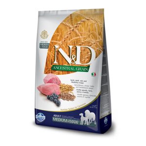 N&D Low Grain Dog Lamb & Blueberry Adult Medium & Maxi 12kg