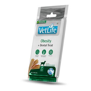 Treat Vet Life Natural Diet Dog Obesity Adult Medium and Maxi 110g 15τμχ