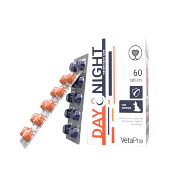 VetaPro Day & Night για Κουτάβια 60 Κάψουλες