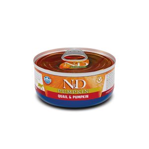N&D Cat Pumpkin & Quail Adult Wet food 70g 30τμχ
