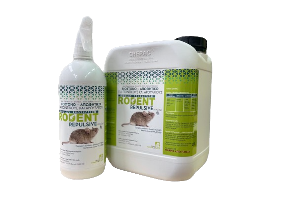 GP RODENT REPULSIVE 5LT - Ετοιμόχρηστο Υγρό Απωθητικό για τρωκτικά