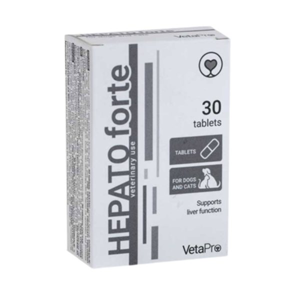VetaPro Hepatoforte για την Ηπατική Λειτουργία 30 δισκία