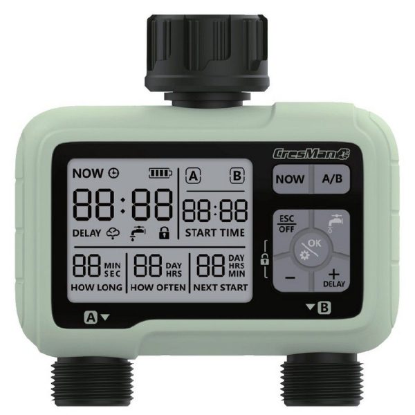 Προγραμματιστής ποτίσματος Cresman pk-88d 2 εξόδων