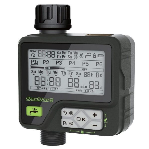 Προγραμματιστής ποτίσματος Cresman pk-77r με αισθητήρα βροχής